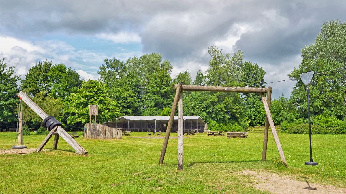 Familienfreundlicher Spielplatz in Haselau